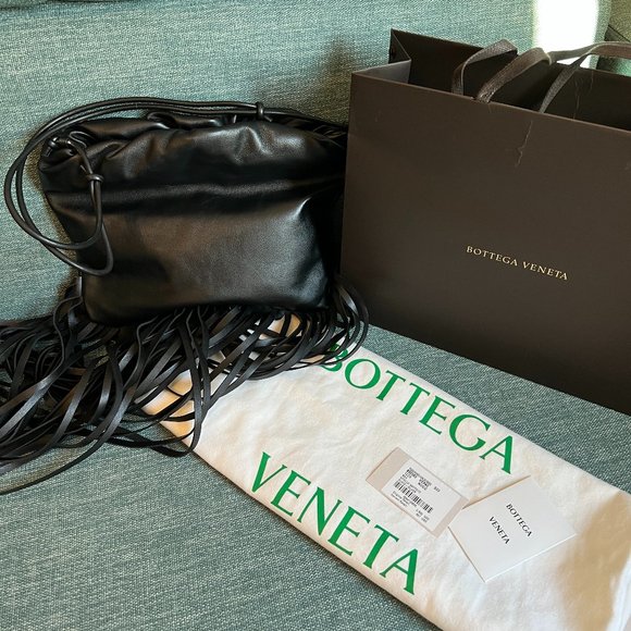 Bottega Veneta Fringe Shoulder Pouch, NEW $2800 - Picture 5 of 10